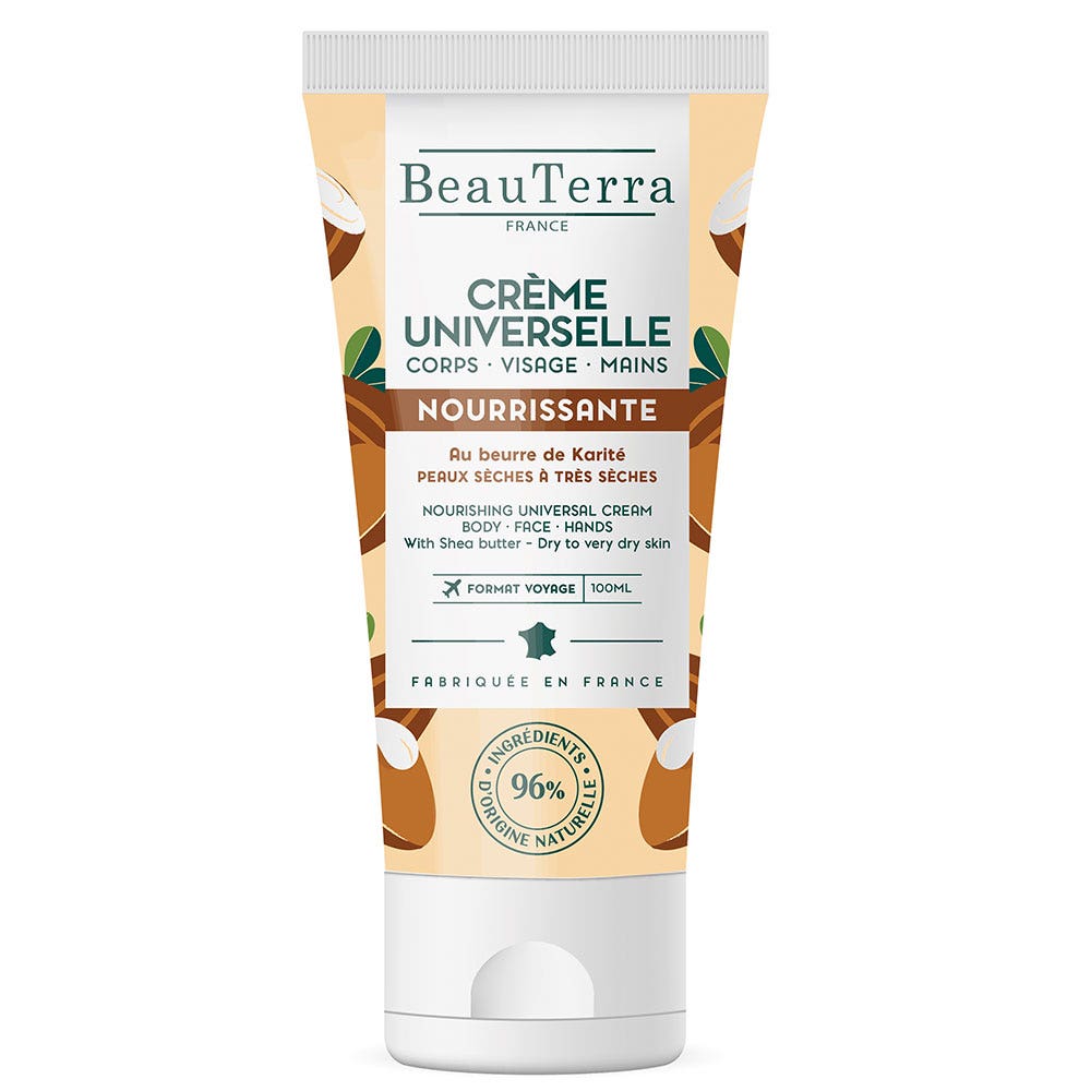 Beauterra Nourishing Universal Cream Shea Butter 100ml