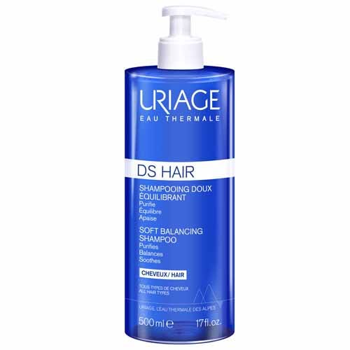 Uriage D.S. Hair Soft Balancing Shampoo 500ml Uriage D.S. Hair Soft Balancing Shampoo 500ml