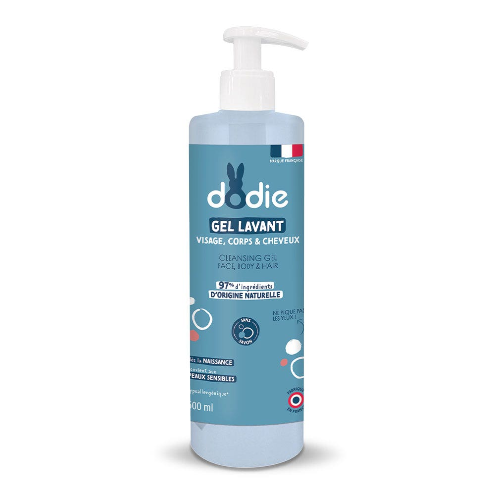 Dodie Dodie Gel Lavant 3-en-1 Desde El Nacimiento 500ml