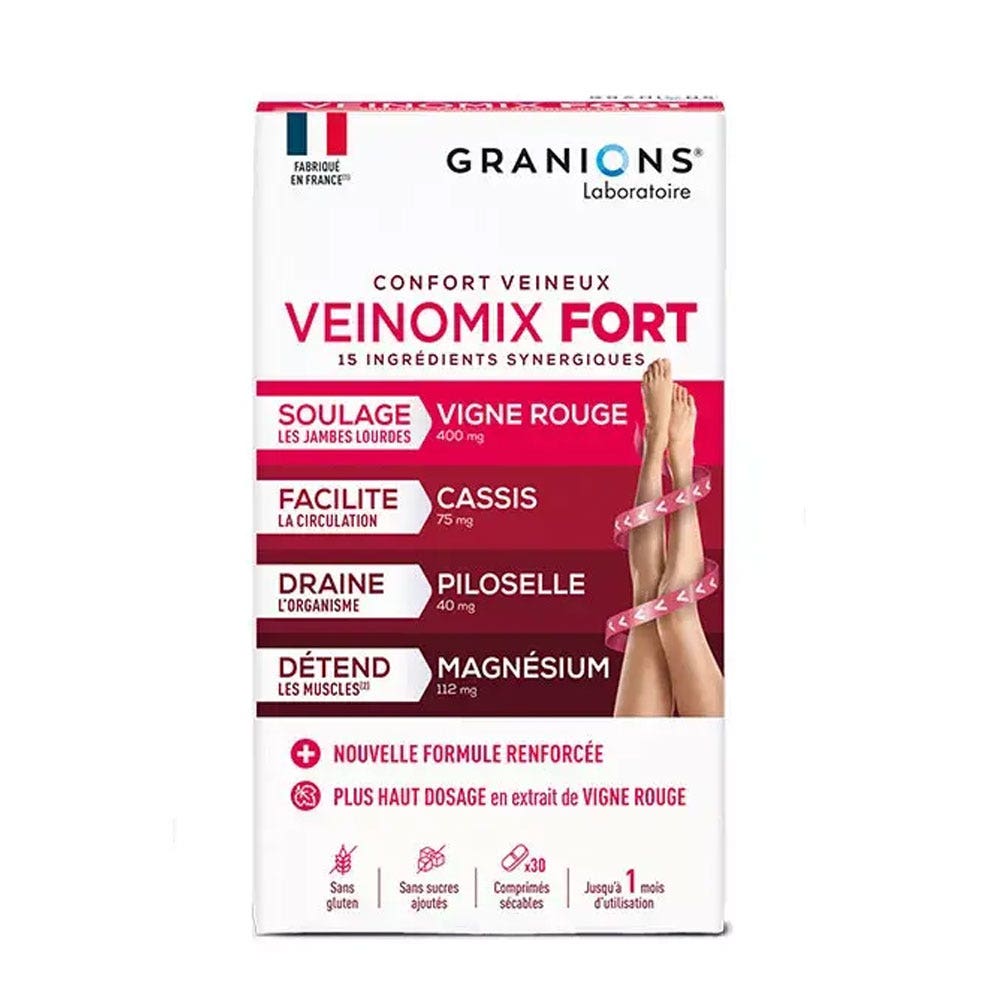 Granions Veinomix Fort Venous comfort 30 capsules