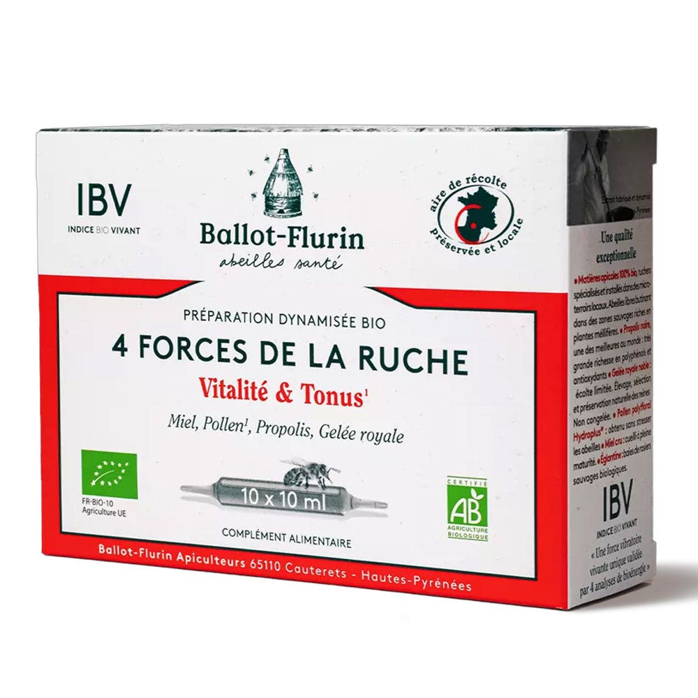 Ballot-Flurin 4 Forces of the Beehive Vitality & Tonus 100ml