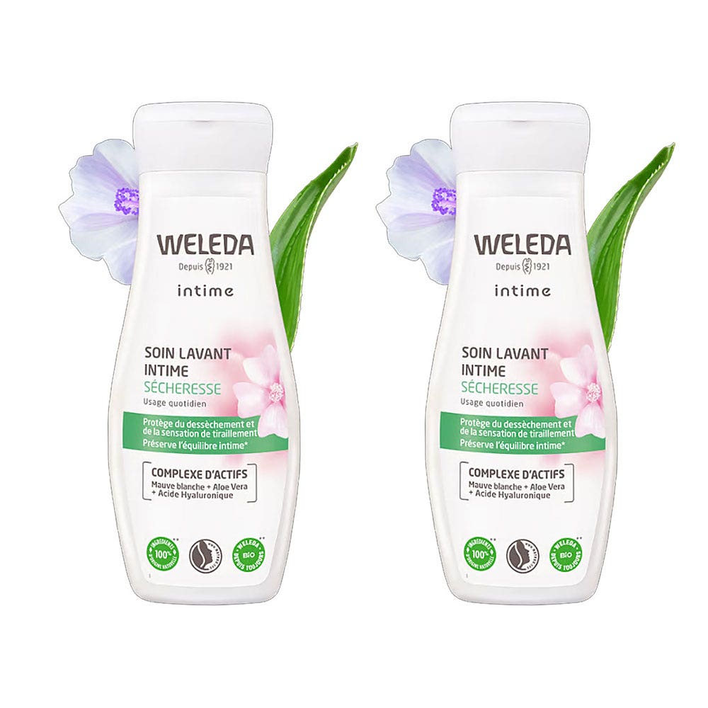 Weleda Intime Intima Dryness Cleansing Care 2x200ml