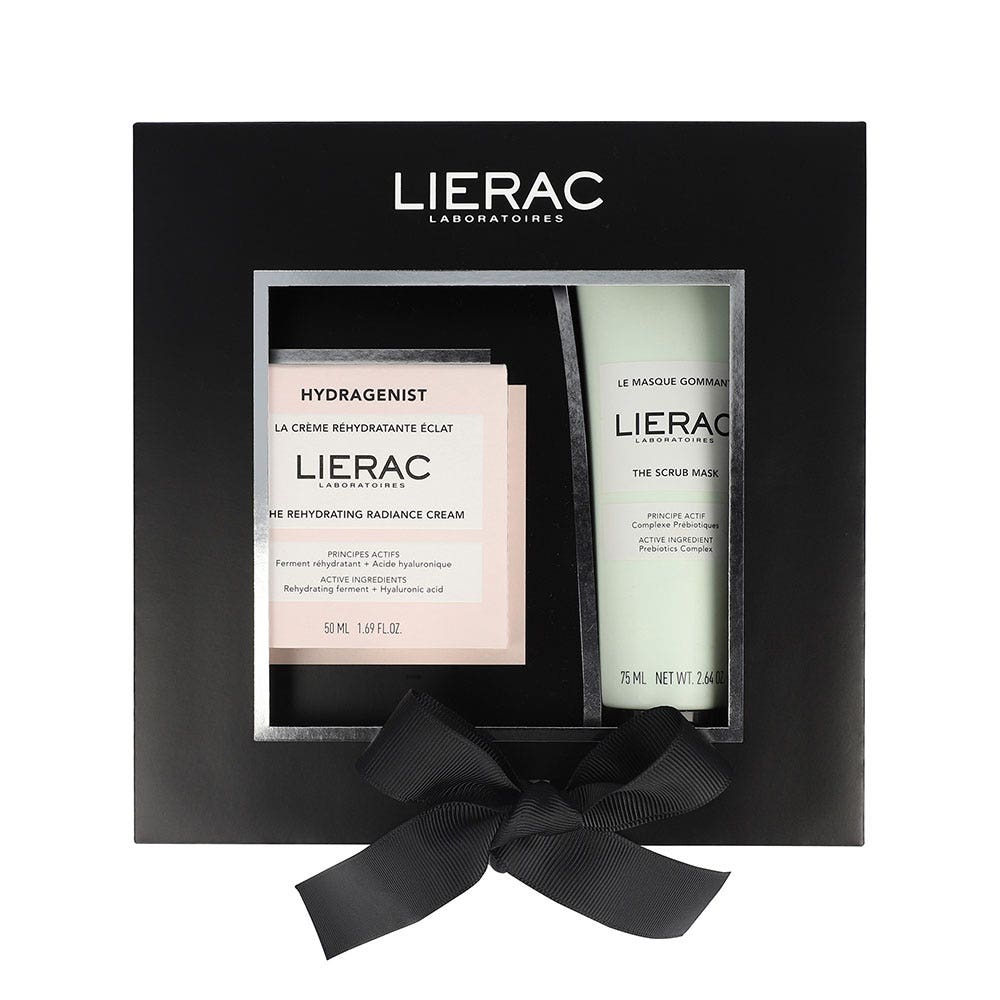 Lierac Hydragenist Coffret Hydratation Eclat Crème 50ml + Masque Gommant 75ml