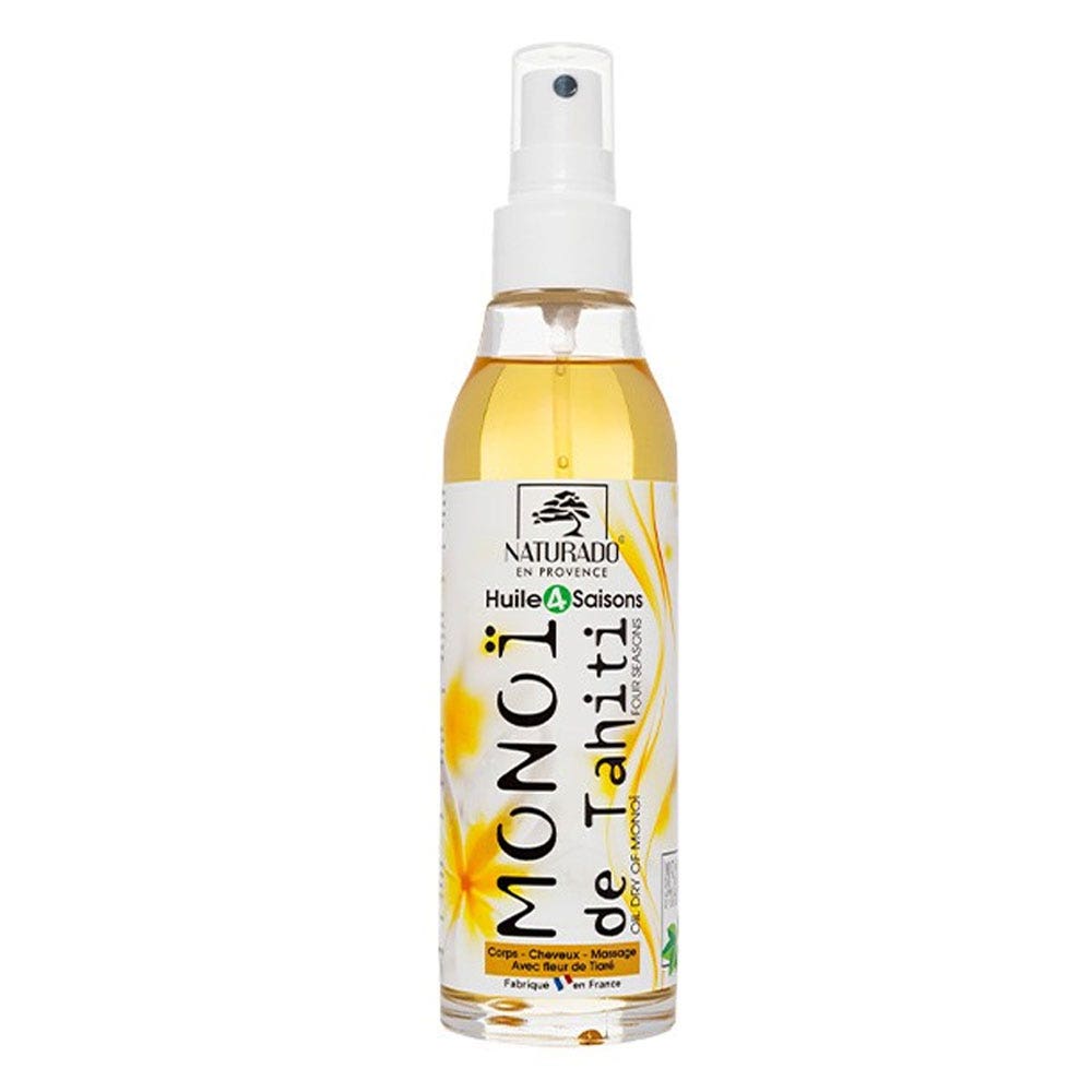 Naturado 4 Seasons Monoi Oil Face, Hair &amp; Body 150ml