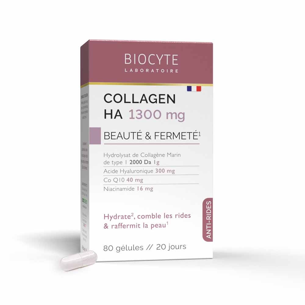 Biocyte Anti-wrinkle Collagen HA 1300mg Beauty and Firmness 80 capsules