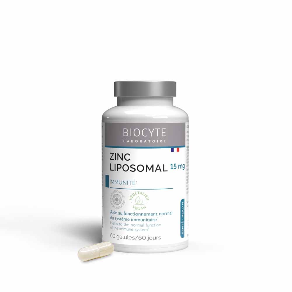 Biocyte Zn Zinc Liposome 60 Gelules 60 Gélules