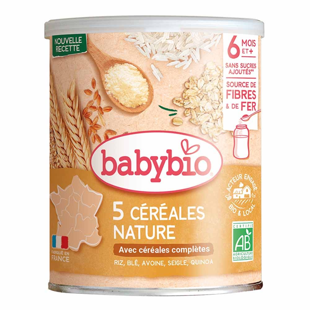 Babybio Organic Nature Cereals 6 months+ 220g