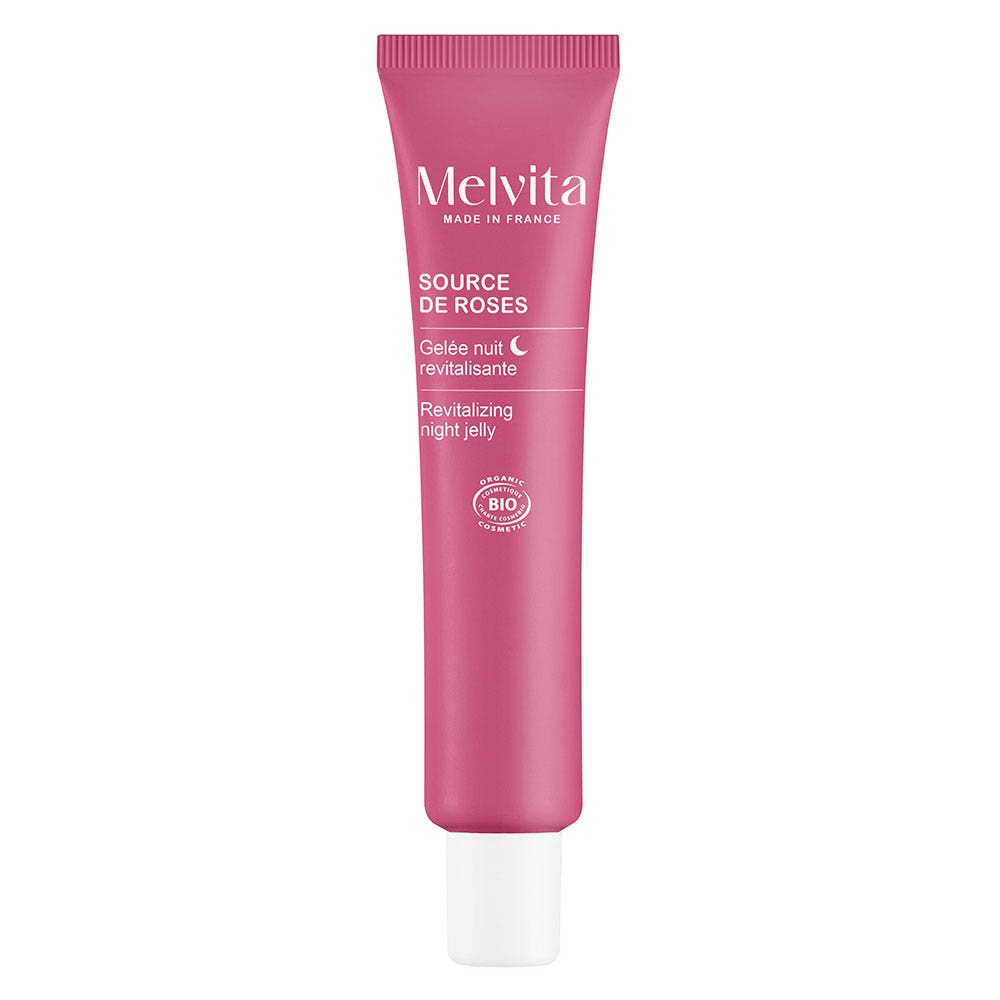 Melvita Source de Roses Revitalizing Night Gel Bioes 40ml