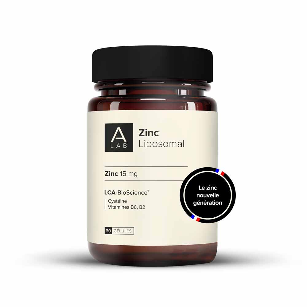 A-LAB Liposomal Zinc 15 mg Immunity Skin Hair Vision Acné 60 capsules