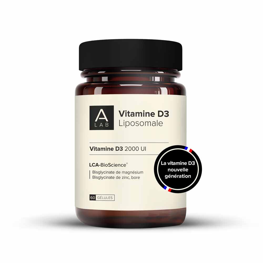 A-LAB Vitamin D3 liposomal 2000 UI supports natural immunity 60 capsules
