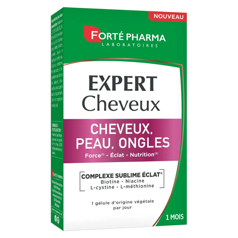 Forté Pharma Hair Expert Expert Skin & Nails Vitamin B6 Zinc 30 capsules