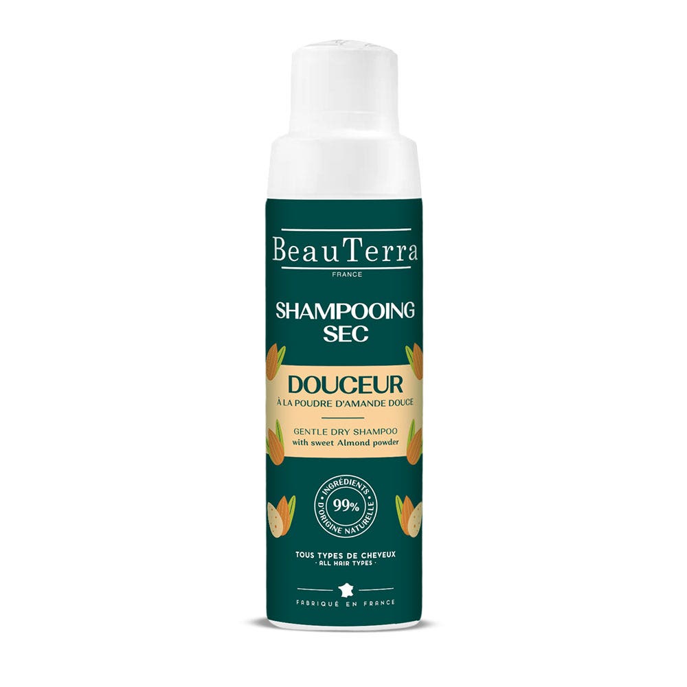 Beauterra Gentle Dry Shampoo with Sweet Almond Powder All hair types 50g