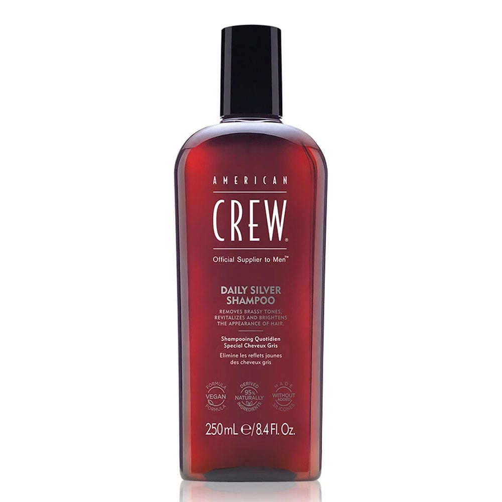 American Crew Daily Silver Shampoo Shampoo Daily use Grey Hair 250ml