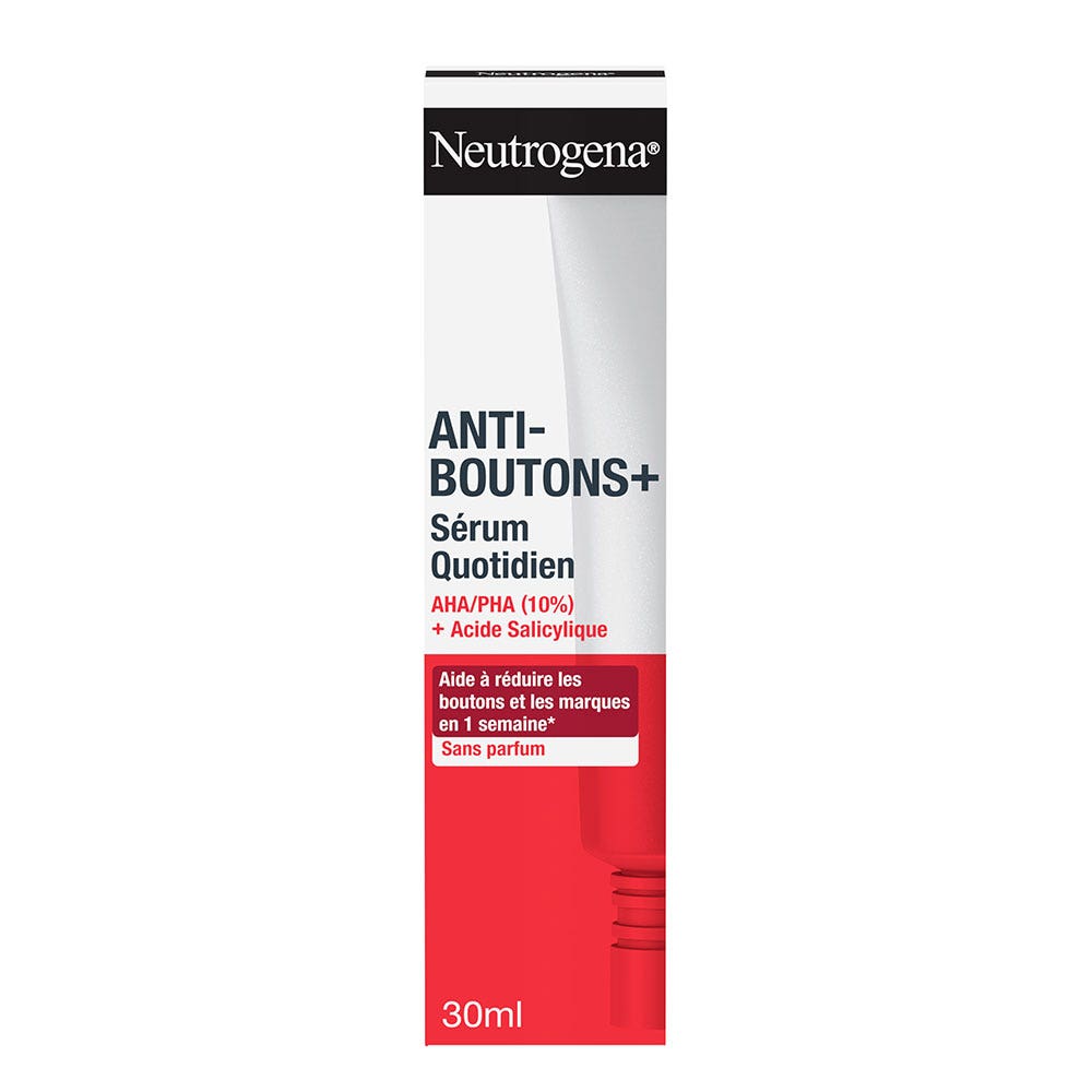 Neutrogena Anti-Bouton + AHA/PHA and Salicylic Acid Daily use serum 30ml