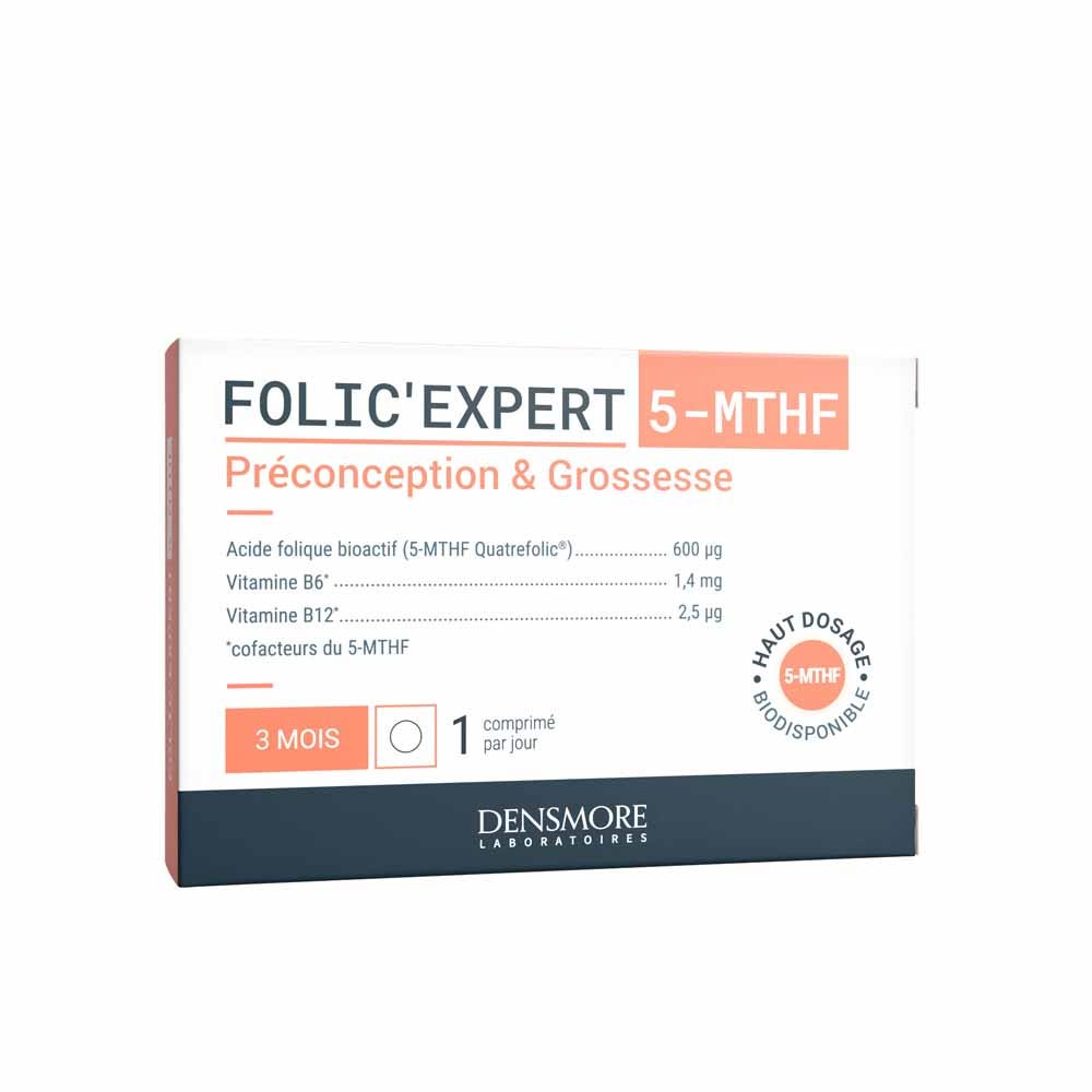 Densmore Folic expert folic acid (5-MTHF) preconception and pregnancy 90 tablets