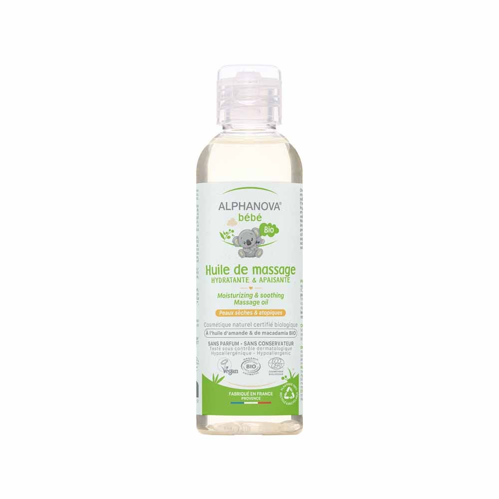 Alphanova Bébé Baby 100% Natural Massage Oil 100ml