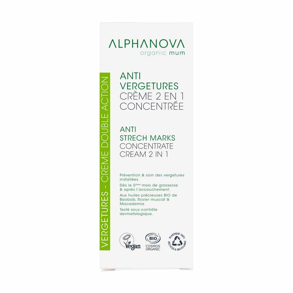 Alphanova Organic Mum Sante Anti-stretch Marks Double Action 150ml