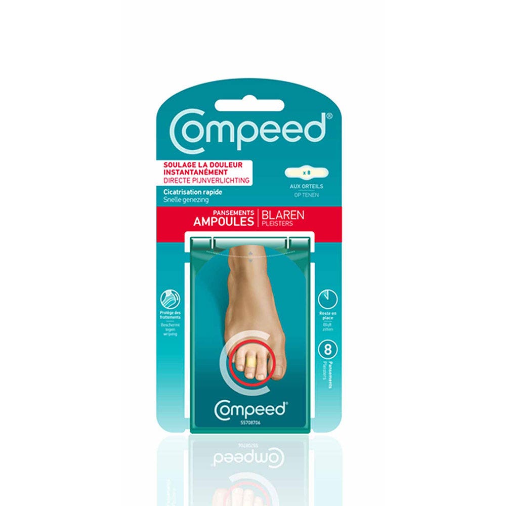 Compeed Toe Blisters X 8 Plasters