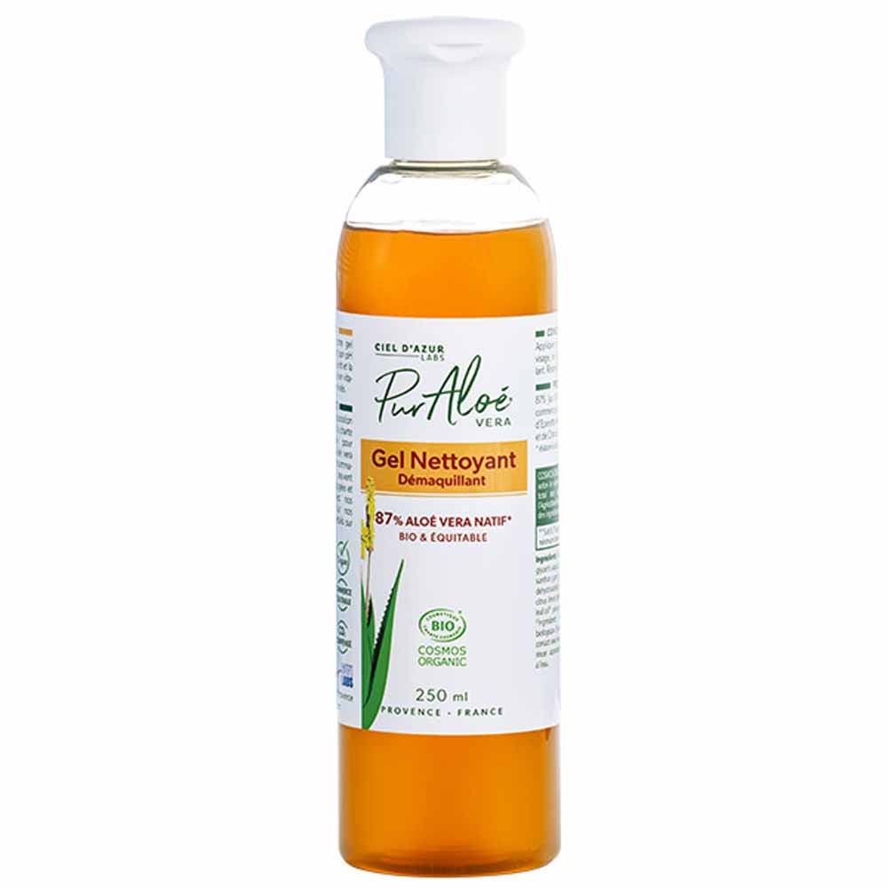 Pur Aloé Make Up Cleansing Gel With 78% Organic Aloe Vera 250ml