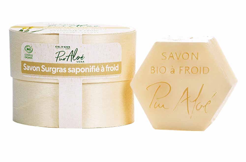 Pur Aloé Organic Aloe Vera Soap 20% Surgras 90g