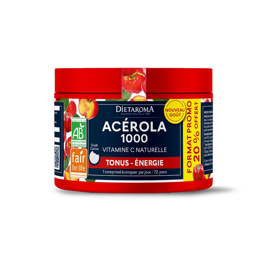 Dietaroma Acerola 1000 Energy Tonus 72 tablets