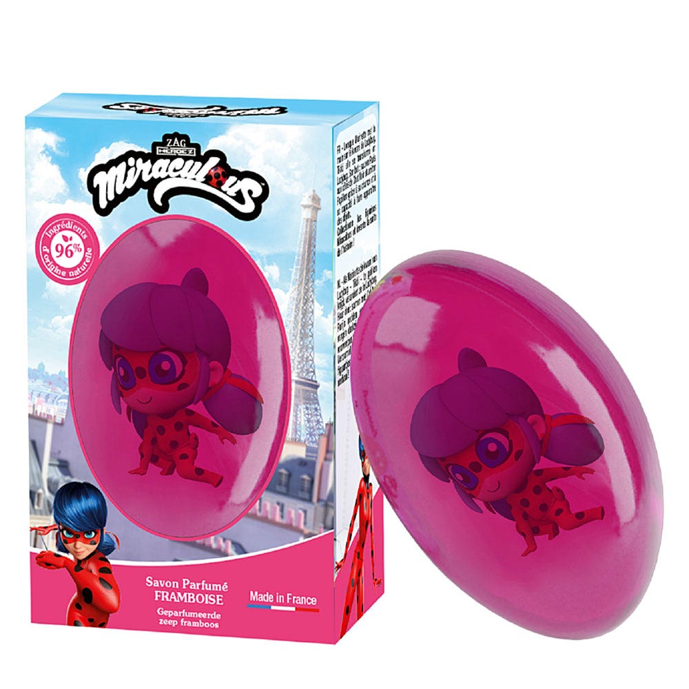 Le Comptoir Du Bain Savon Miraculous Edition Limitee Avec Figurine Incluse 100g