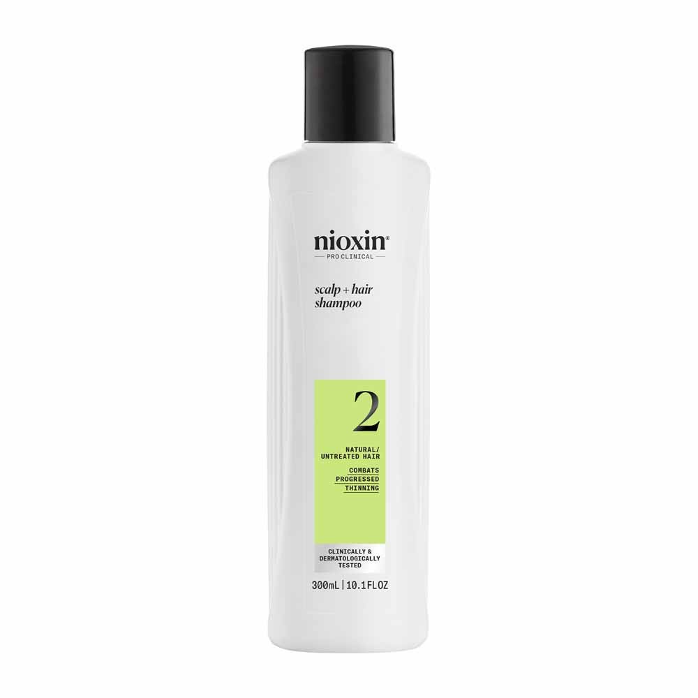 Nioxin Shampooing System 2 Cheveux Naturels Chute Avancée 300ml