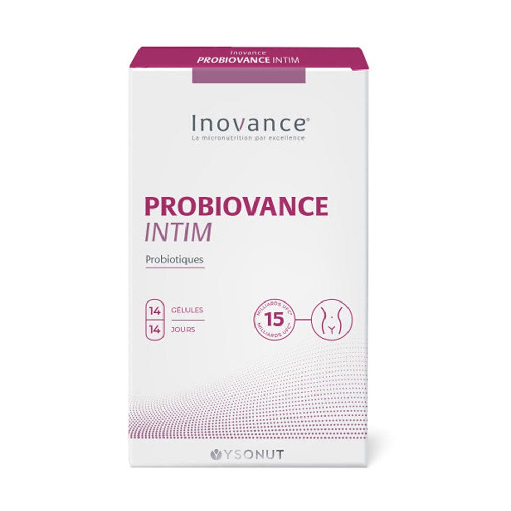 Inovance Probiovance Intim 15 billion CFUs 14 capsules