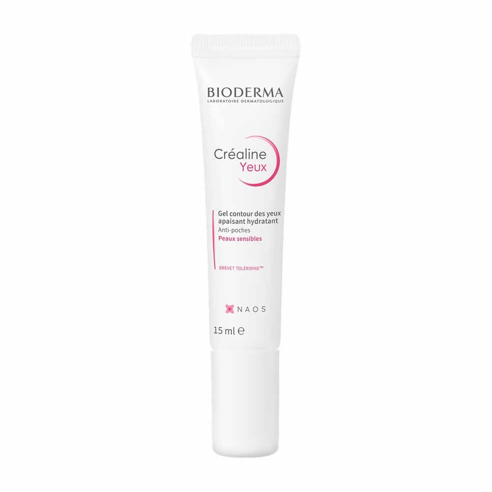 Bioderma Crealine Eye Contour Gel Tube Peaux sensibles 15ml