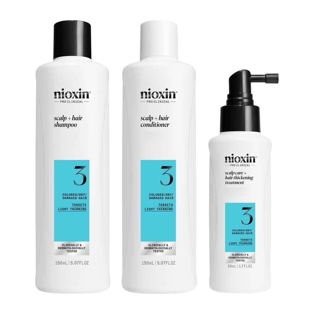 Nioxin Kit 3 Coloured Hair Light Thinning 350ml