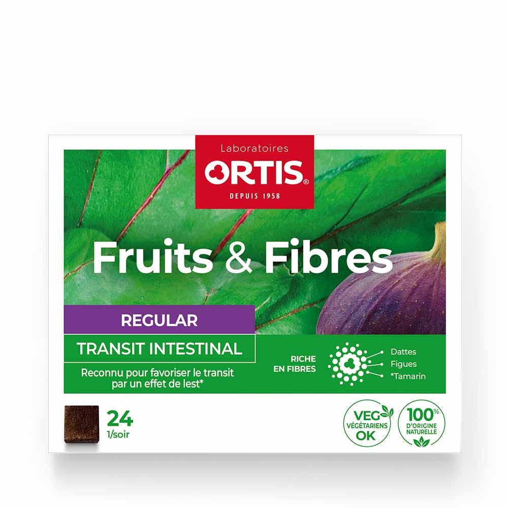 Ortis Fruit &amp; Fibre Regular Transit 24 Cubes