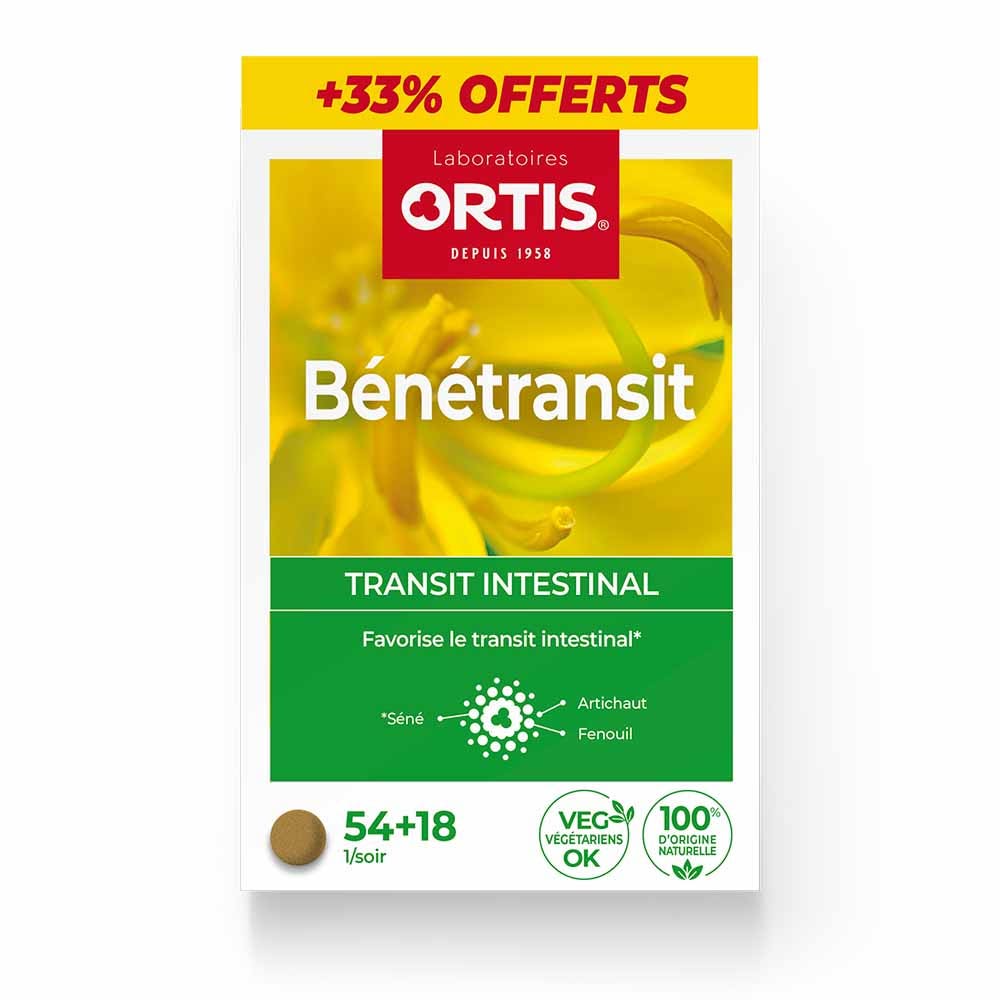 Ortis Benetransit Intestinal Comfort 54+18 tablets
