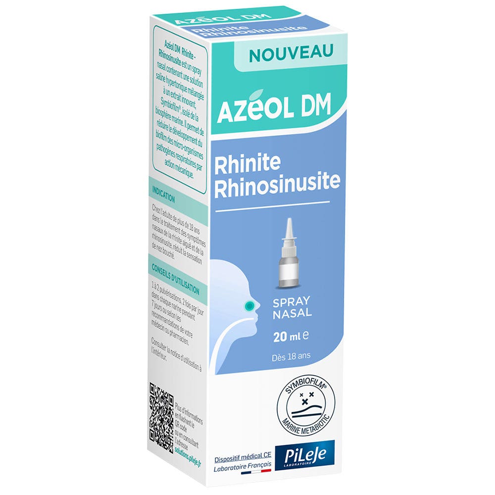 Pileje Azéol DM rhinitis and sinusitis 20 ml