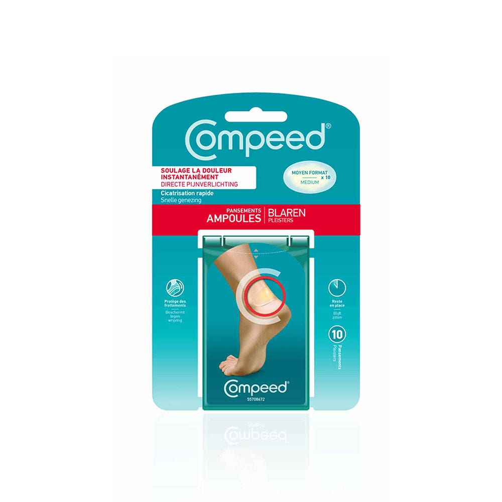 Compeed Plasters Ampulas Medium Size x10