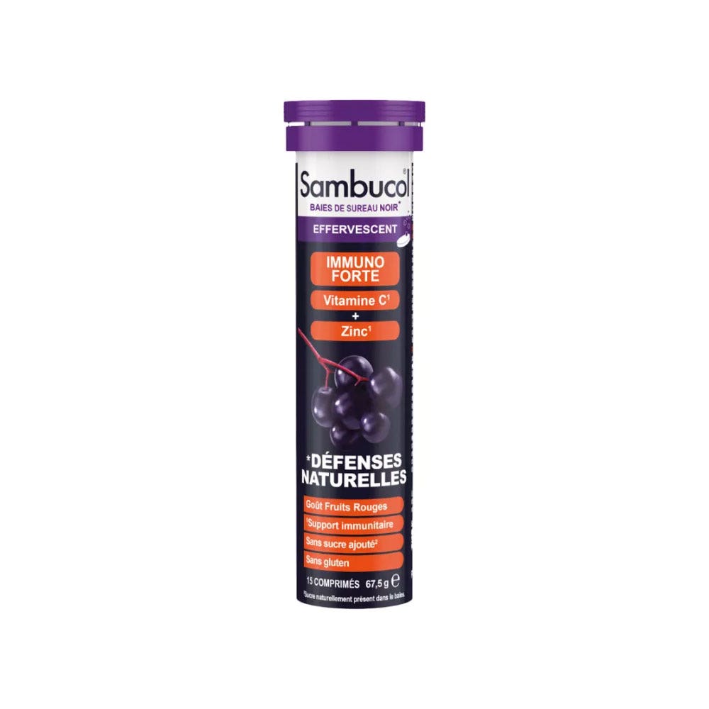 Sambucol The Essentiels Immuno Forte 15 effervescent tablets