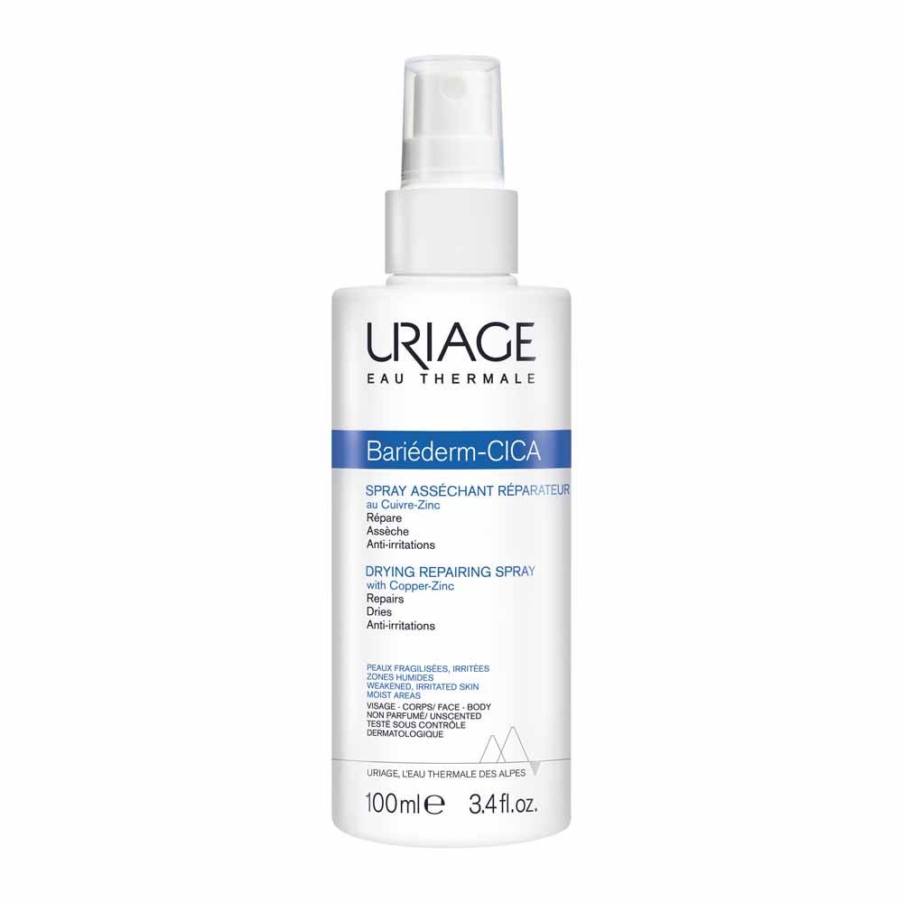 Uriage Bariéderm-Cica Drying repair spray frail and irritated skin 100 ml
