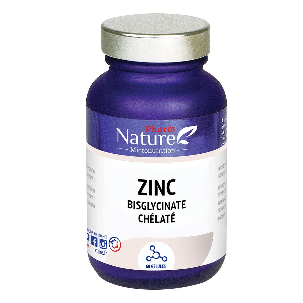 Kersiens Chelated zinc bisglycinate 60 capsules
