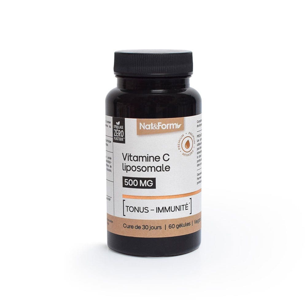 Nat&Form Liposomal Vitamin C x60 vegetarian capsules