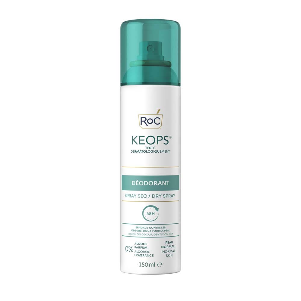 Roc Keops Dry Spray Deodorant 150ml
