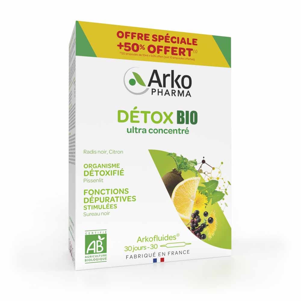 Arkopharma Arkofluides Bio Detox 30 Ampulas