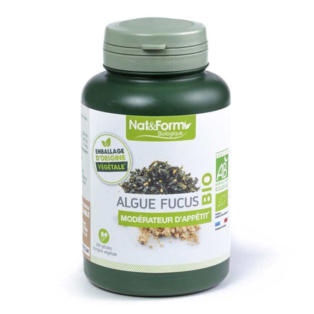Nat&Form BIOES BLADDERWRACK SEAWEED 200 capsules