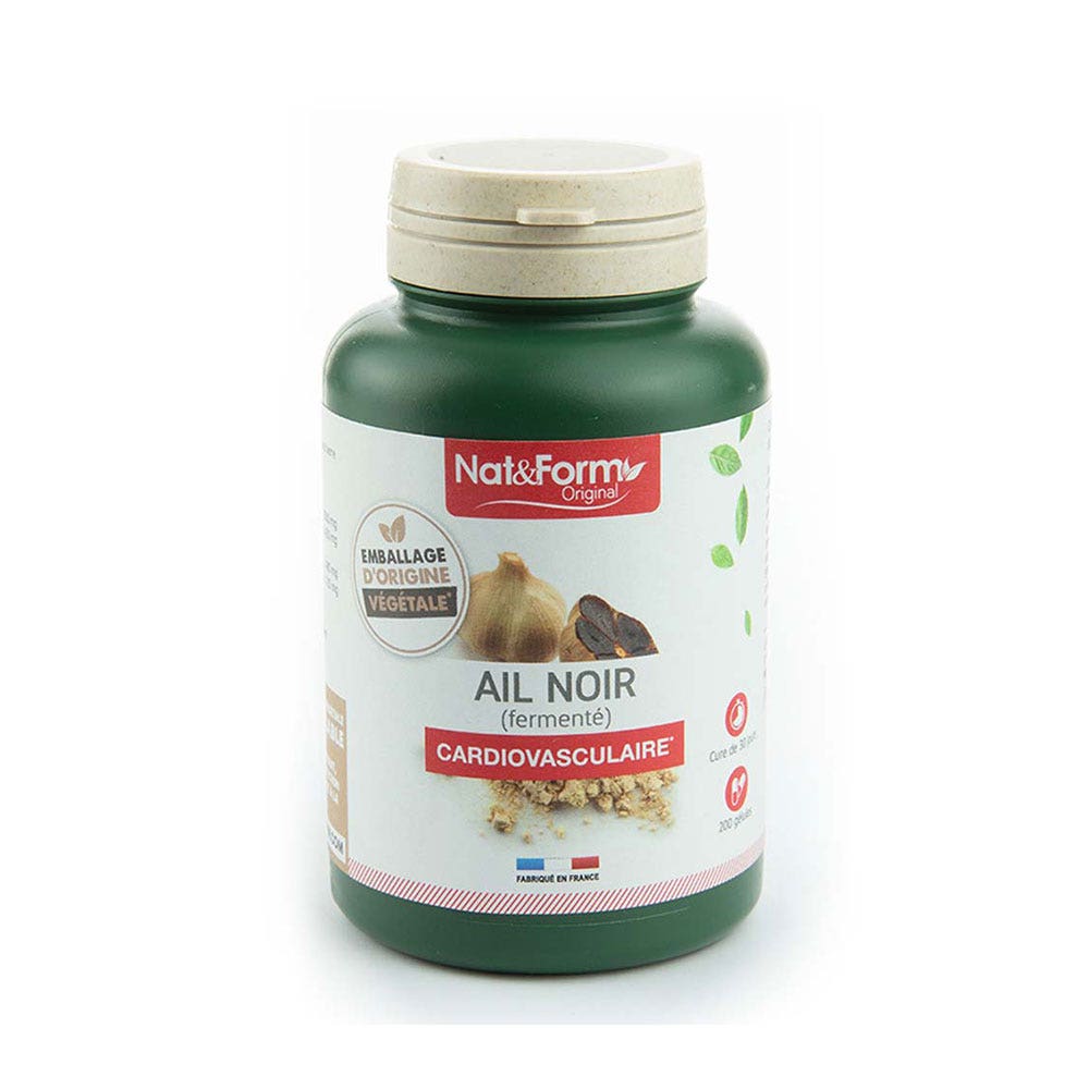 Nat&Form Black Garlic 200 capsules