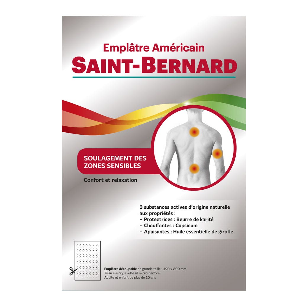 Saint-Bernard American plaster x1