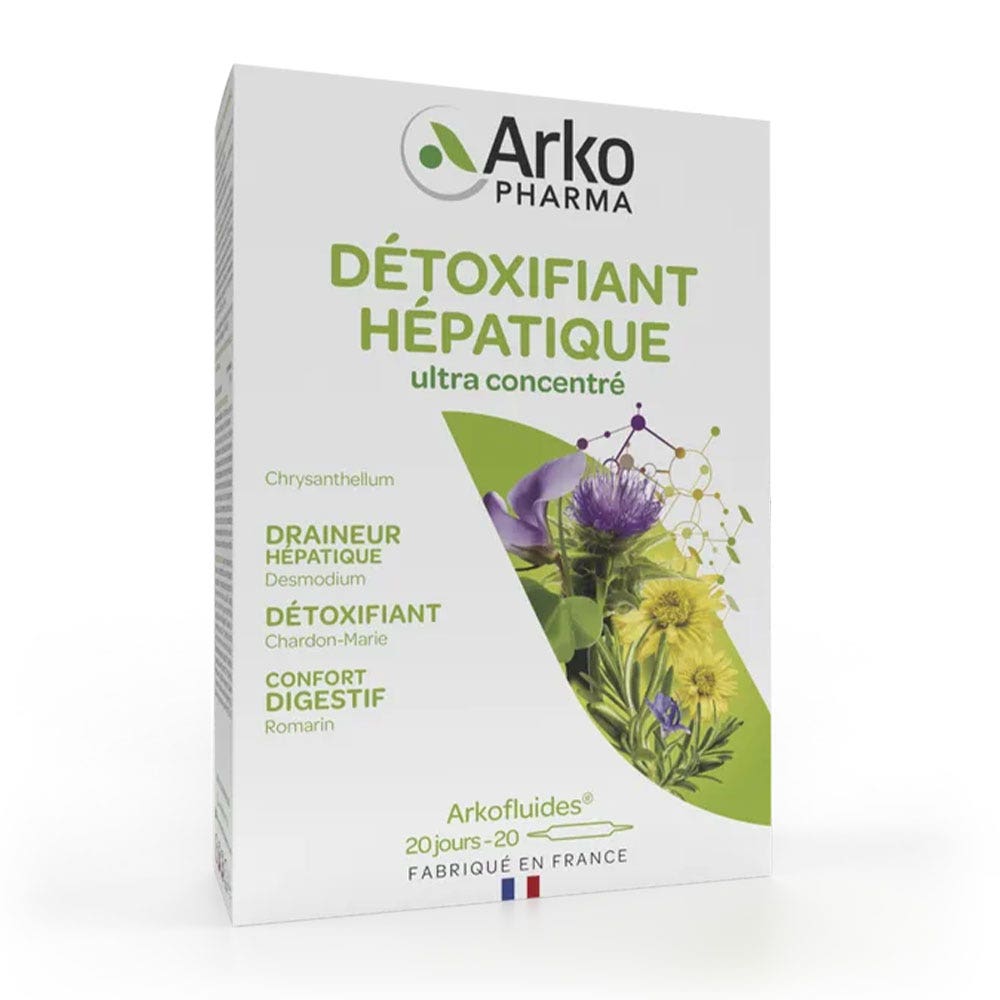 Arkopharma Arkofluides Ultra Concentrated Liver Detox