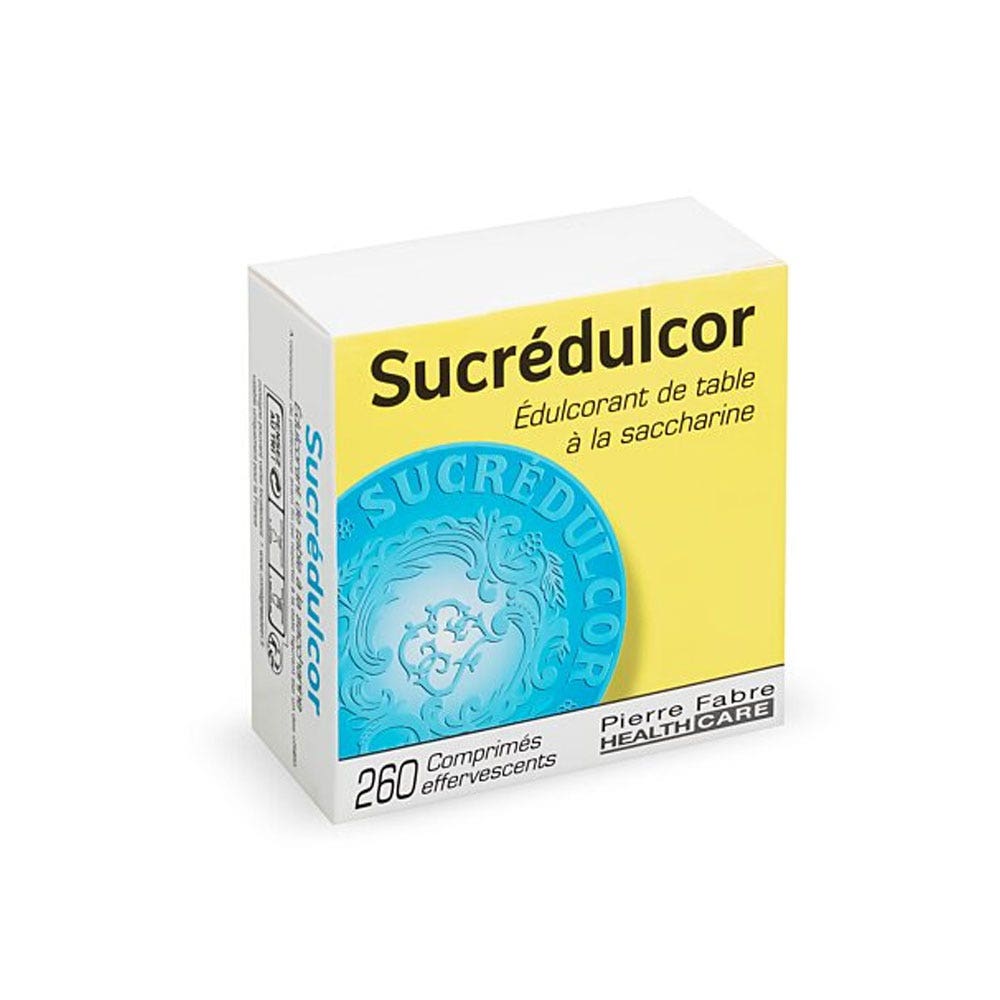 Sucredulcor Tablet sweetener with saccharin 260 tablets