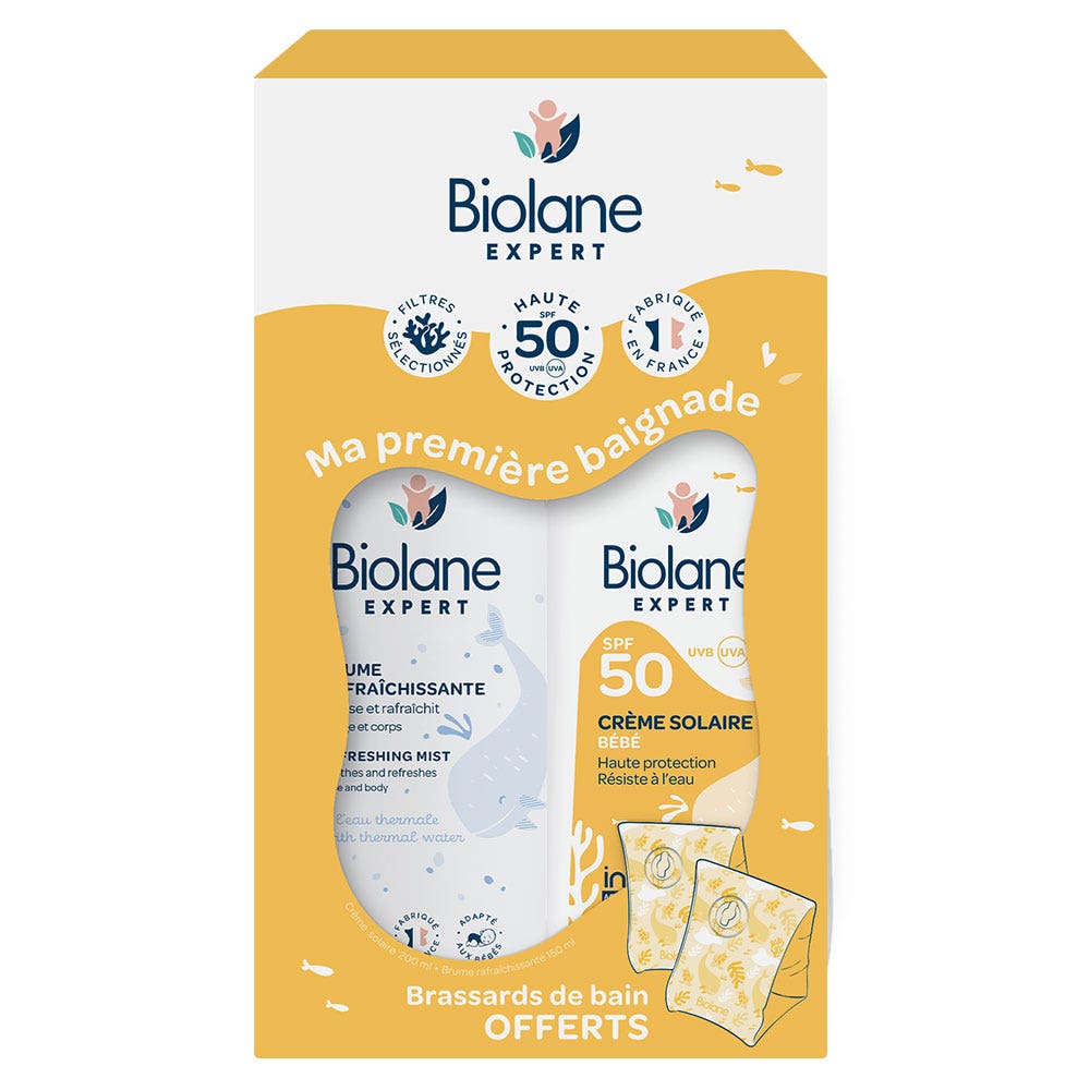 Biolane Expert My first swim Sunscreens SPF50 + Refreshing Mist