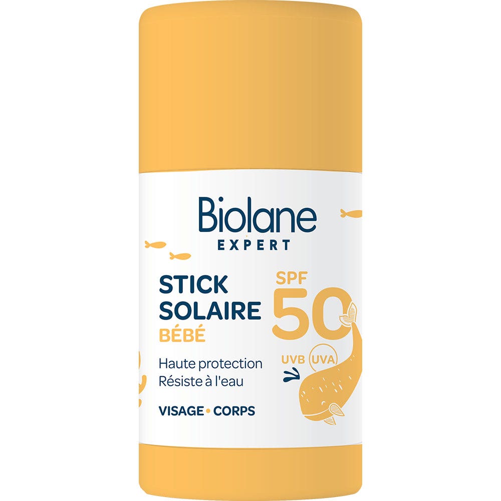 Biolane Expert Sunscreens SPF50 Baby Stick Face & Body 20ml