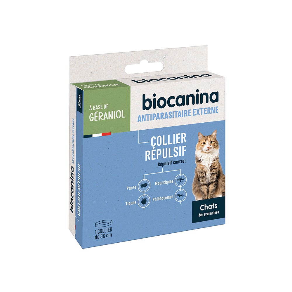 Biocanina Pest Control Cat repellent collar 38cm x1