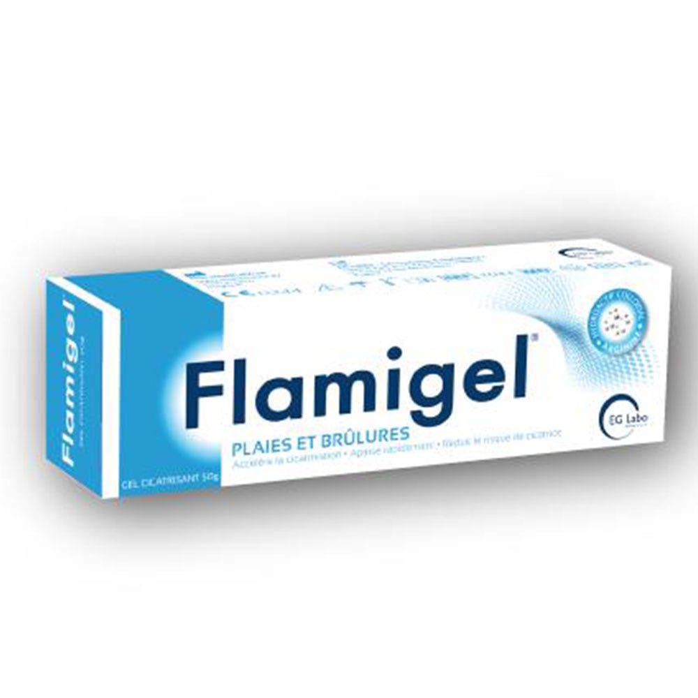 EG Labo Flamigel Healing Gel for wounds and burns 50g