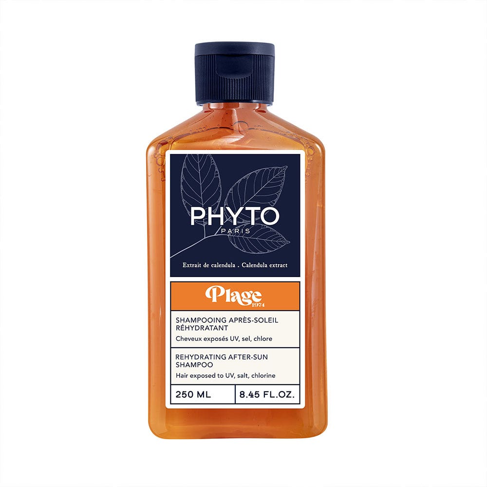 Phyto Paris Beach Rehydrating After-Sun Shampoo Hair exposed to UV Salt and Chlorine 250ml